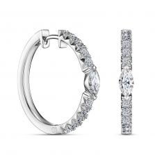 Alrosa Diamonds Серьги Premium 1P317B21