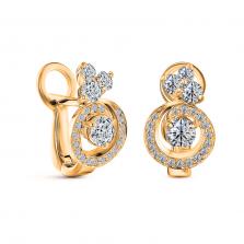 Alrosa Diamonds Серьги Prestige 1E222123