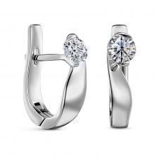 Alrosa Diamonds Серьги Premium 1C007211