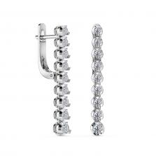 Alrosa Diamonds Серьги Premium 1C422111