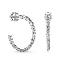 Alrosa Diamonds Пусеты Premium 9P261H21