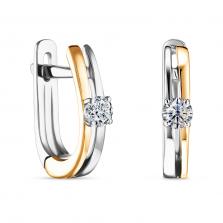 Alrosa Diamonds Серьги Premium 1P010F26