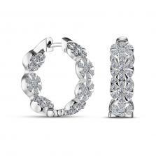 Alrosa Diamonds Серьги Moments 1P251H21